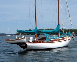 Sailboat Davits - Bay II Model Davits